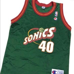 90s Seattle Sonics, Shawn Kemp Champion Jersey 🏀